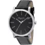 Zegarek męski KENNETH COLE IKC1997 Analogowy Kwarcowy Stalowy, 44mm, Czarna Tarcza, Srebrna Bransoleta