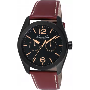 Zegarek męski KENNETH COLE IKC8063 Analogowy Kwarcowy 44mm Stal nierdzewna Mesh