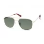 Okulary przeciwsłoneczne Kenneth Cole męskie KC2970-5632N prostokątne - oprawka acetatowa Havana/Tortoise, brązowe soczewki poliwęglanowe, ochrona UV400