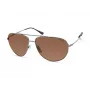 Okulary przeciwsłoneczne Kenneth Cole męskie KC2971-6008E - czarna oprawka, soczewki szare dymione, 60 mm