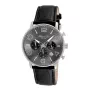 Zegarek męski KENNETH COLE IKC8007 42mm Czarna tarcza Skórzany pasek