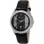 Zegarek męski KENNETH COLE IKC8095 44mm Stal nierdzewna Kwarcowy Analogowy Czarna tarcza Srebrna bransoleta