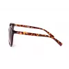 Okulary przeciwsłoneczne Kenneth Cole Women's KC1305-5352F - Oprawka z brązowego octanu w kolorze Havana z brązowymi soczewkami gradientowymi - 53/20/140 mm