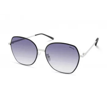KENNETH COLE Damskie KC2961-6110W Okulary Przeciwsłoneczne Kwadratowe Brąz Gradient 61mm