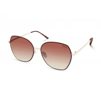 KENNETH COLE Women's Sunglasses KC2961-6132F Havana Tortoise Frame Brown Gradient Lens 61mm