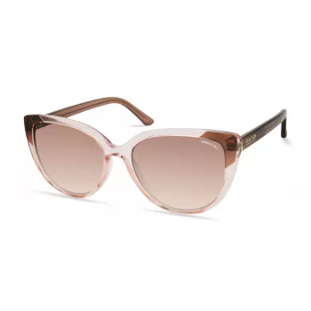 Okulary przeciwsłoneczne Kenneth Cole damskie KC2979-5545F Havana kwadratowa oprawka brązowe soczewki gradientowe 55mm