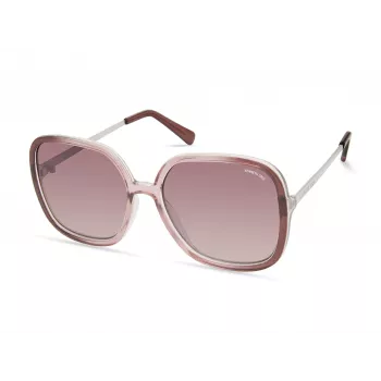 Kenneth Cole Damskie Okulary Przeciwsłoneczne KC2981-5678Z - Prostokątna oprawka acetatowa z soczewkami w odcieniu szarym - 56/17/145 mm