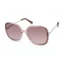 Kenneth Cole Damskie Okulary Przeciwsłoneczne KC2981-5678Z - Prostokątna oprawka acetatowa z soczewkami w odcieniu szarym - 56/17/145 mm