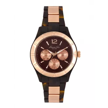 Zegarek damski KENNETH COLE IKC0003 38mm Stal nierdzewna Srebrna tarcza