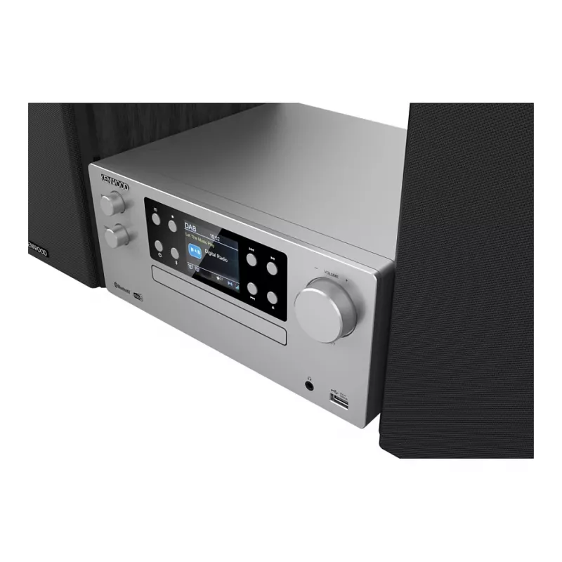 Kenwood M-925DAB-S Home Audio Micro System 50 W Silver/Black