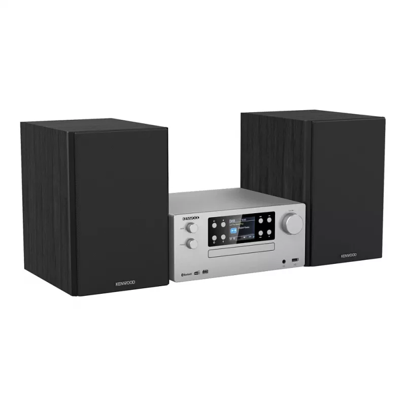 Kenwood M-925DAB-S Home Audio Micro System 50 W Silver/Black