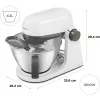 KENWOOD Multi-Tasker KHC30.000WH Robot kuchenny (szary/biały, 1000 W, misa 4,3 L)