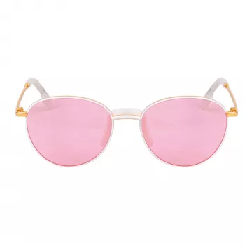 KENZO KZ40011I-30Y Okulary przeciwsłoneczne damskie Havana Brązowe Kwadratowe Acetat 53mm