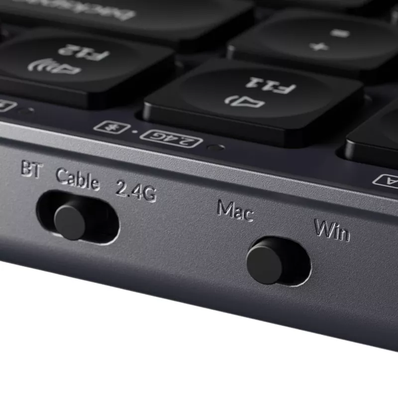 Keychron B1 Pro 75% Layout Bezprzewodowy zestaw klawiatura i mysz - Space Grey