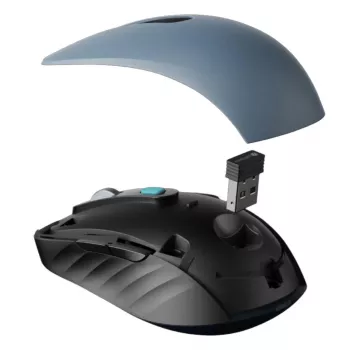 Keychron B33 80% TKL Bezprzewodowy zestaw klawiatura i mysz – czarny/zielony
