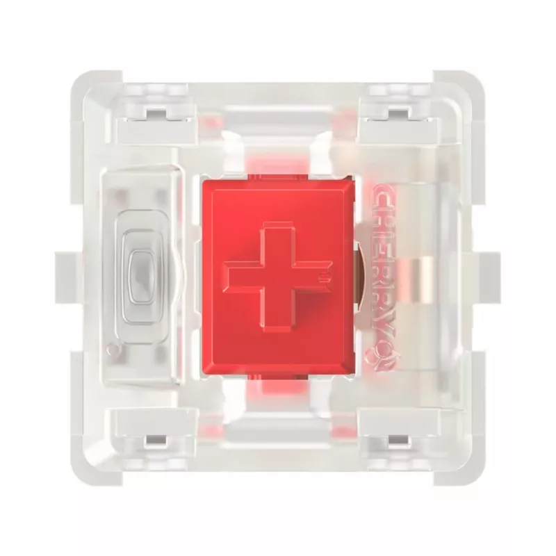Keychron CHERRY MX2A Red RGB Zestaw przełączników (35 szt., liniowe, fabrycznie smarowane)