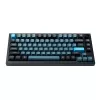 Keychron Double Shot KSA PBT Keycap Set - Ciemnoszary/Szary/Niebieski (137 klawiszy)