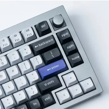Keychron Double Shot KSA PBT Zestaw Klawiszy - Ciemnoszary/Biały Dym (137 klawiszy, MX-Style, ANSI)