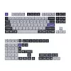 Keychron Double Shot KSA PBT Zestaw Klawiszy - Ciemnoszary/Biały Dym (137 klawiszy, MX-Style, ANSI)