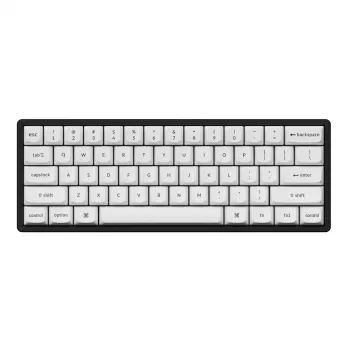 Keychron Double Shot PBT OSA Pełny Zestaw Klawiszy - Czarny/Biały