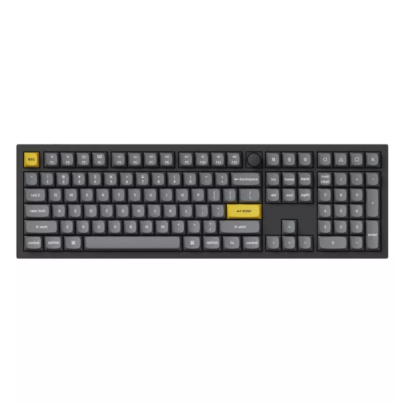 Keychron Double Shot PBT OSA Pełny Zestaw Klawiszy – Ciemny Szary (140 klawiszy, MX Style)