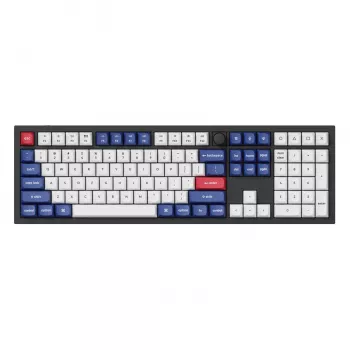 Keychron Double-Shot PBT OSA Keycap Set - Niebieski i Biały | 137 klawiszy | MX-Style | ANSI US