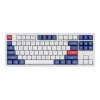 Keychron Double-Shot PBT OSA Keycap Set - Niebieski i Biały | 137 klawiszy | MX-Style | ANSI US