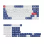 Keychron Double-Shot PBT OSA Keycap Set - Niebieski i Biały | 137 klawiszy | MX-Style | ANSI US