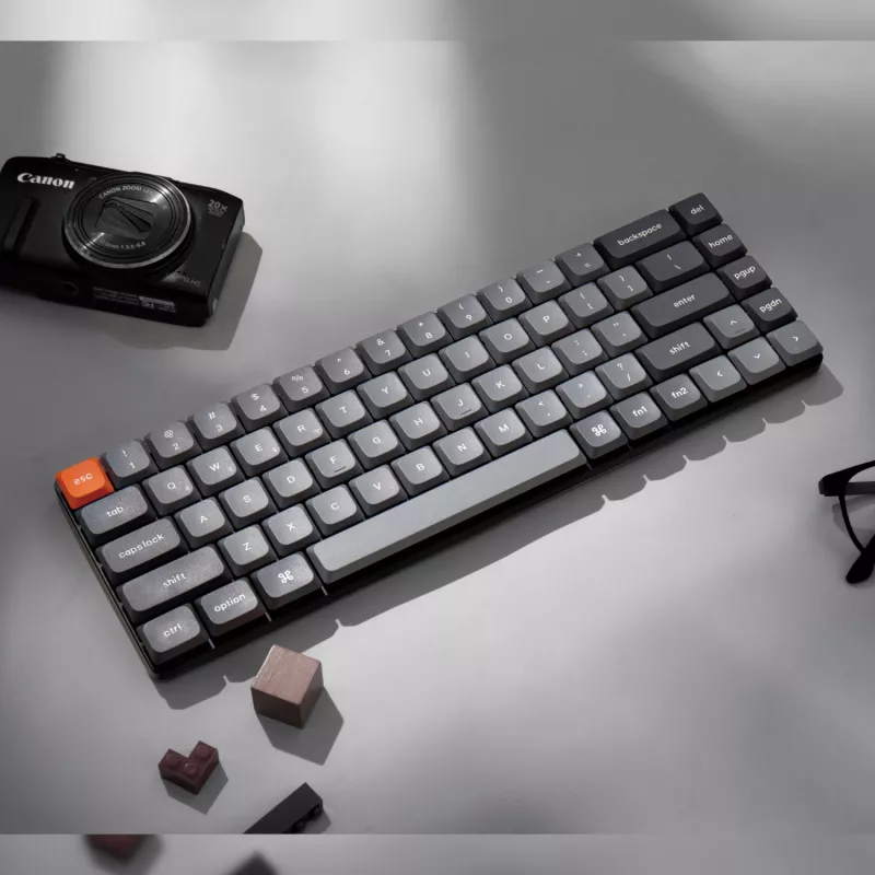Keychron K7 Max QMK/VIA 65% Bezprzewodowa Własna Klawiatura Mechaniczna | Przełączniki brązowe