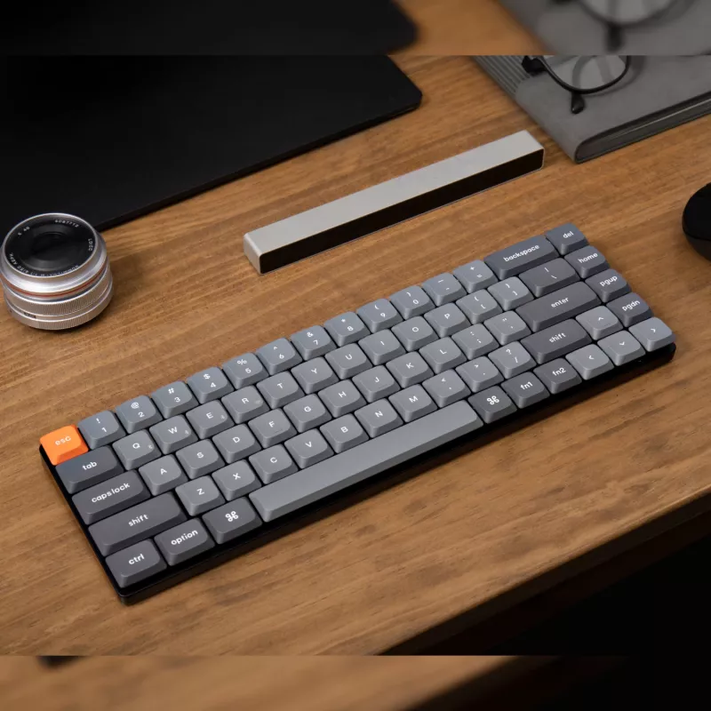 Keychron K7 Max QMK/VIA 65% Bezprzewodowa Własna Klawiatura Mechaniczna | Przełączniki brązowe