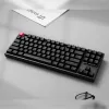 Keychron K8 QMK 80% TKL Bezprzewodowa klawiatura mechaniczna V2 z przełącznikami Red - Czarna