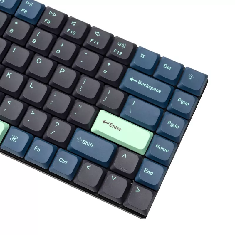 Keychron Low Profile Dye-Sub PBT LSA Full Set Keycap Set – Hacker Edition (133 klawisze, PBT, niskoprofilowe)