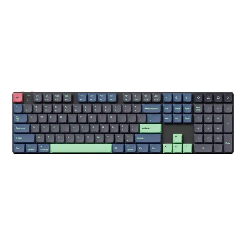 Keychron Low Profile Dye-Sub PBT LSA Full Set Keycap Set – Hacker Edition (133 klawisze, PBT, niskoprofilowe)