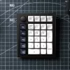 Keychron Q0 Max QMK Gateron Jupiter Red RGB Bezprzewodowa Numpad Custom Carbon Black