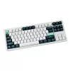 Keychron Q3 HE QMK 80% Bezprzewodowa niestandardowa klawiatura mechaniczna (przełącznik Nebula) - biała obudowa