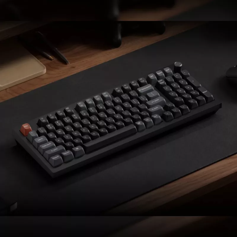 Keychron V5 Ultra 96% 8K Red Switch Hot-Swappable Silk POM RGB Bezprzewodowa klawiatura