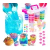 Kiddyz DIY Slime Factory: Duży zestaw z brokatem i figurkami do robienia slime