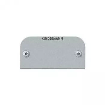 Kindermann Konnect 54 Alu Modular Snap-in Blank Plate