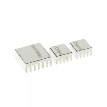 KING MOD SERVICE Zestaw radiatorów do Raspberry Pi - Srebrny