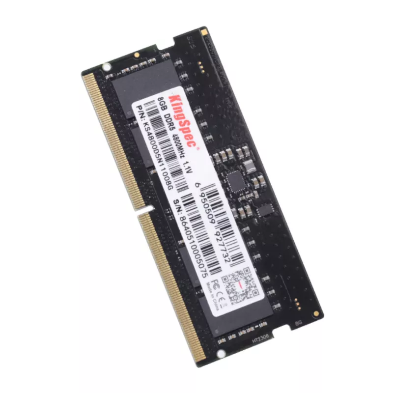 Kingspec 8GB 4800MHz DDR5 SODIMM Notebook Memory