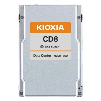 Kioxia KCD8 Series SSD - 7.68 TB - Wewnętrzny - 2,5-calowy U.3 - PCIe Gen4 x4 NVMe