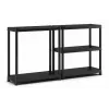 KIS Keter Plastikowa Biblioteczka 5 Półek 90 x 40 x 182 cm Czarny