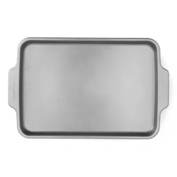 Blacha do pieczenia KitchenAid prostokątna 33x22cm szara