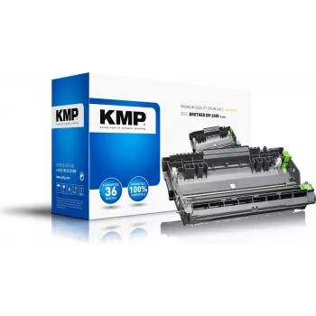 KMP B-DR30 Zgodny bęben do Brother DR2400 - 12 000 stron - Czarny