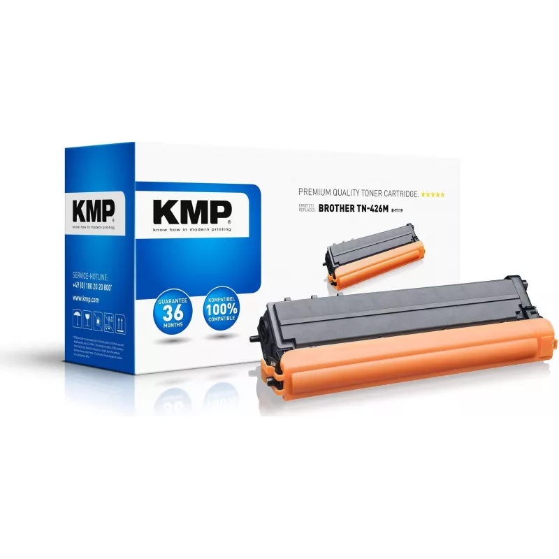 KMP B-T119 Kompatybilny wkład tonerowy - Magenta - 160g - Wysoka wydajność - 9 000 stron - do Brother HL-L8360CDW, MFC-L8900CDW