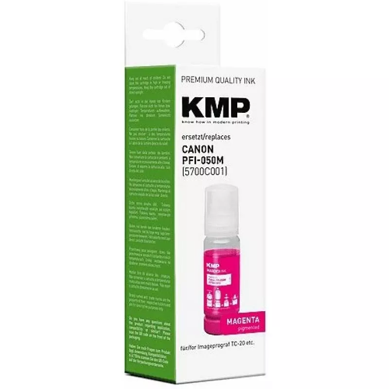 KMP Canon PFI050M (5700C001) Magenta Cartridge Compatible