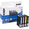 KMP E125V Kompatybilny Zestaw 3 Tuszów – Cyan, Magenta, Yellow dla Epson Stylus SX230, SX235, SX430, SX438, WorkForce WF-3520, WF-3530, WF-3540, WF-7015, WF-7515, WF-7525 1617,4050
