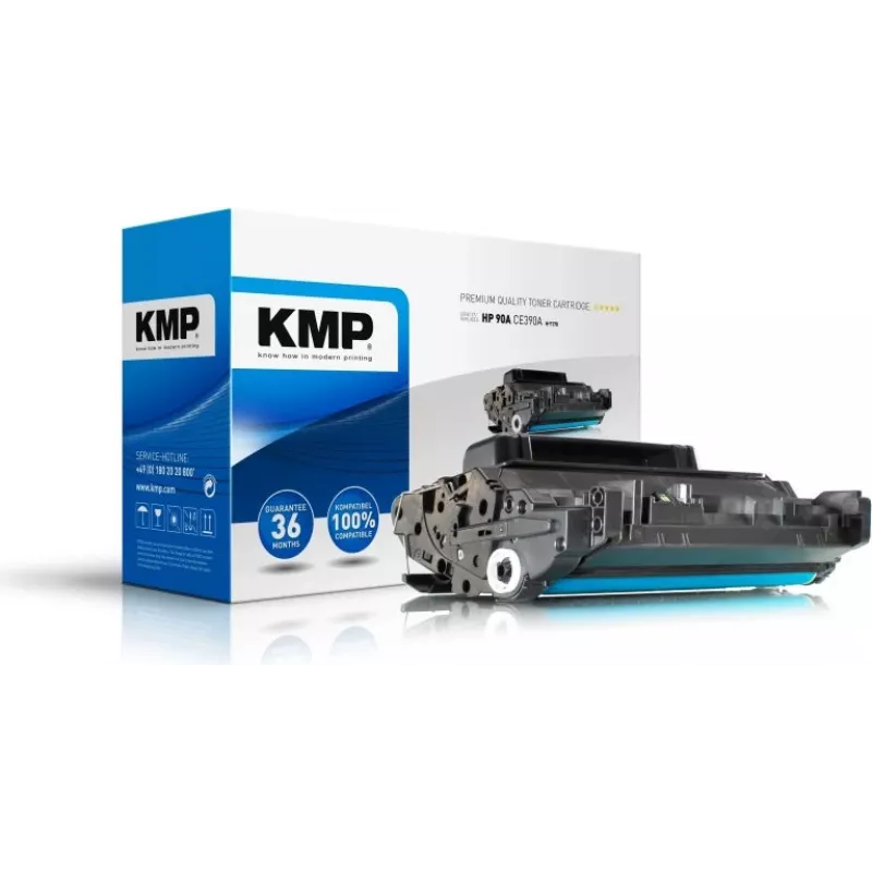 KMP H-T170 Kompatybilny wkład tonerowy (zamiennik HP CE390A) - Czarny - 11 900 stron - do HP LaserJet Enterprise 600 M601, M602, M603 Series