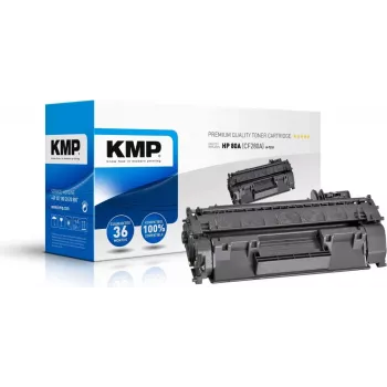 KMP H-T233 Kompatybilny wkład tonerowy czarny High Yield do HP LaserJet Pro 400 M401a/M401d/M401dn/M401dne/M401dw MFP M425dn/M425dw - Zamiennik HP 80A (CF280A)