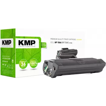KMP PRINTTECHNIK H-T260A Czarny wkład tonerowy zamiennik HP 106A W1106A (2556,0000)